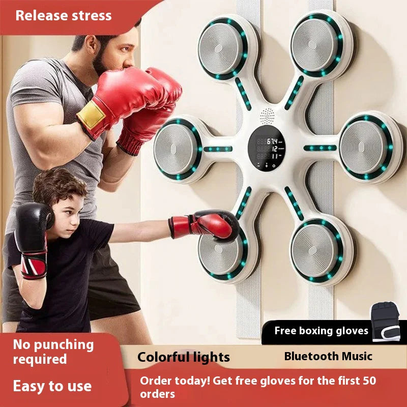 Intelligent Beat Punching Wall Trainer Exercise Gear