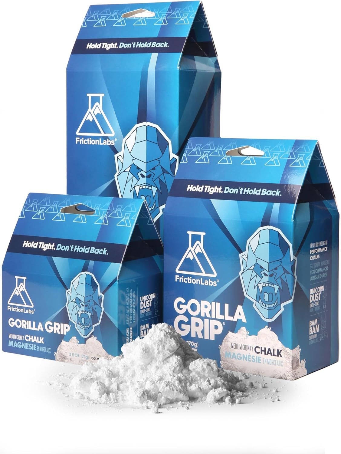 Premium Loose Climbing Chalk - High-Performance Hand Chalk with Superior Grip for Bouldering, Climbing, Weightlifting & More - Long Lasting & Skin Friendly Powdered Chalk