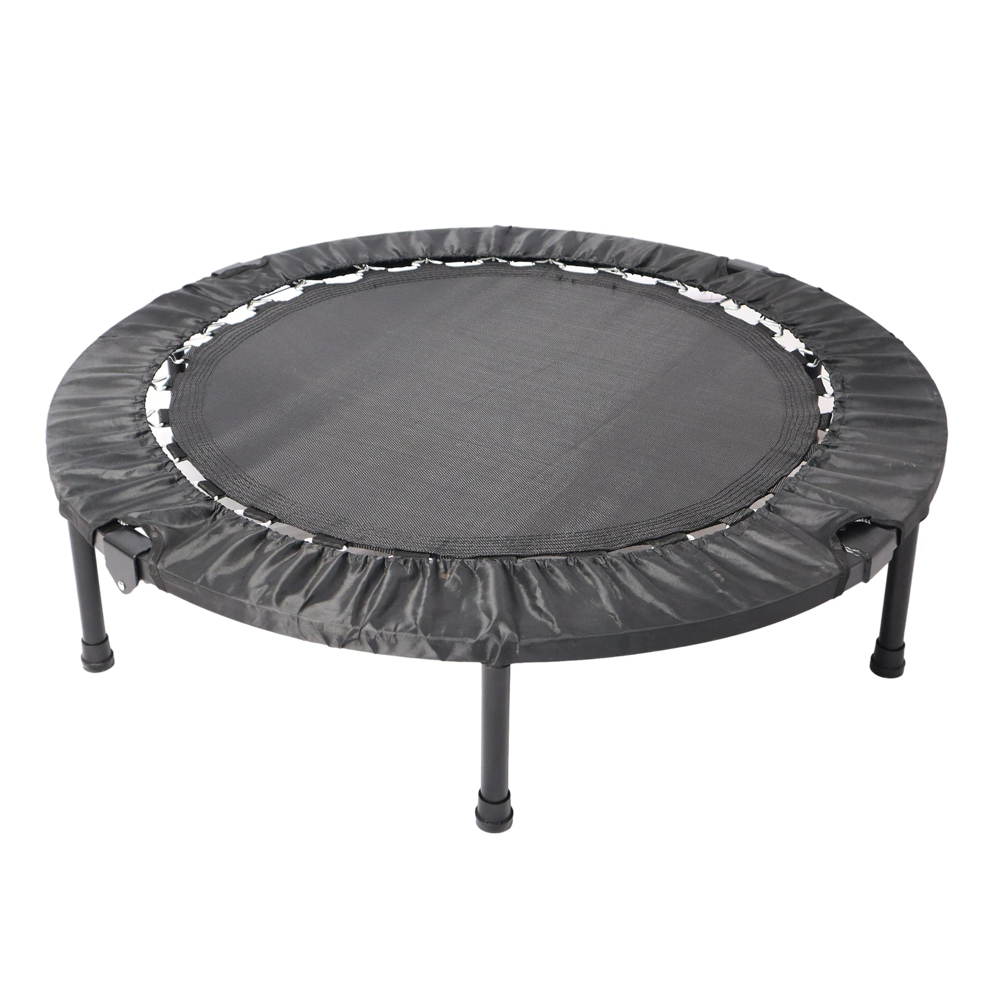 Foldable Mini Exercise Trampoline for Adults Jumping Training Indoor/Outdoor for Home Workout Portable Fitness Rebounder Sport