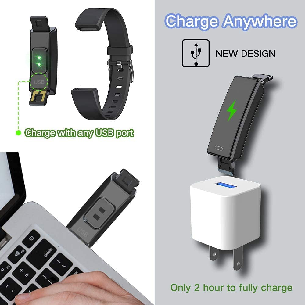 Kids Fitness Tracker Watch - Waterproof Smartwatch with Pedometer, Stopwatch & 11 Sport Modes for Ages 6-16