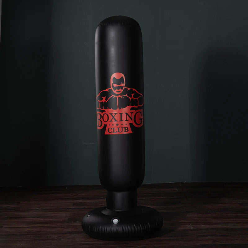 Standalone Inflatable Punching Bag Kickboxing Workout Equipment for Home Exercise Adults and Children