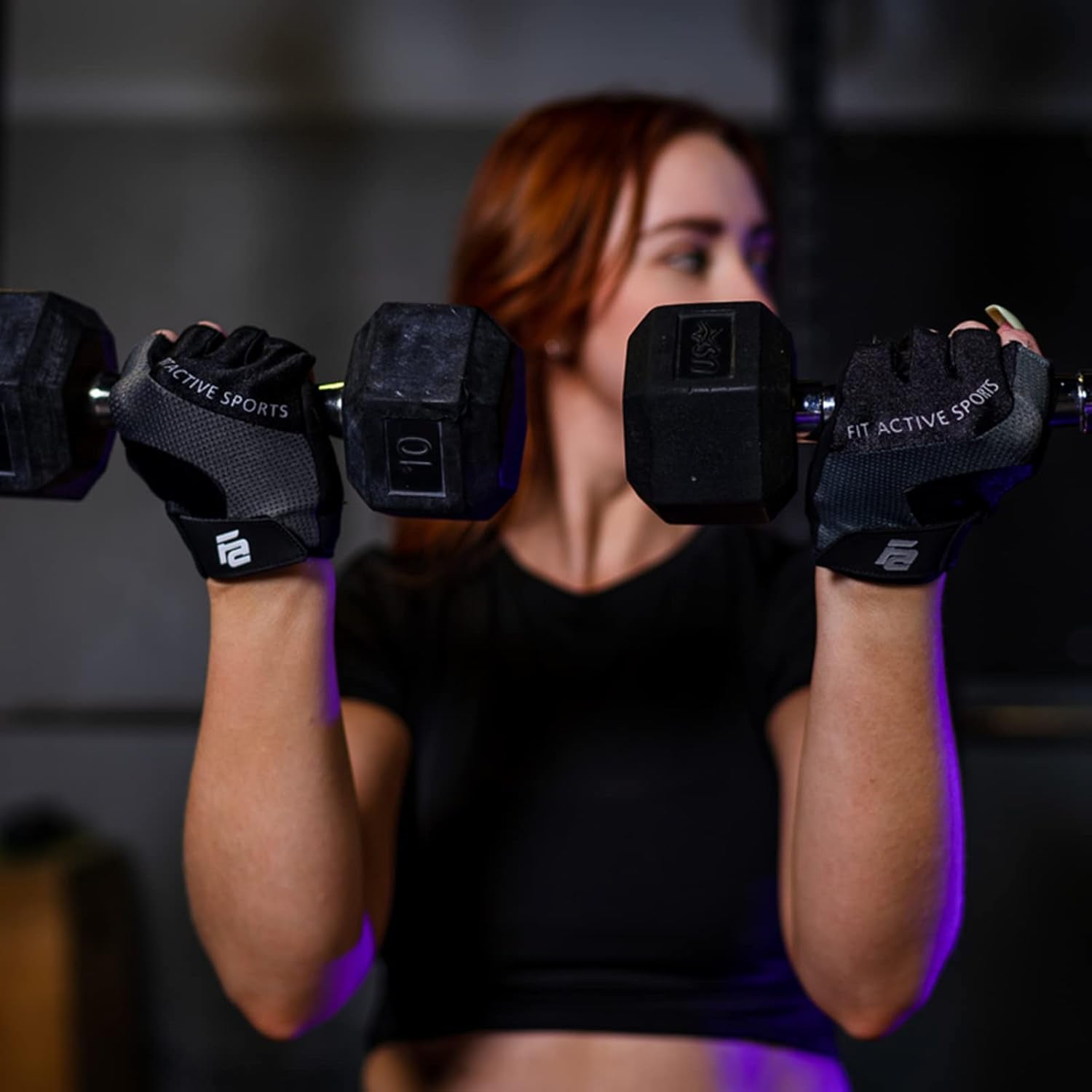 Max Grip Weight Lifting Workout Gloves for Gym Lifting, Biking, Fitness Training | Lightweight, Breathable, Non Slip | Men and Women