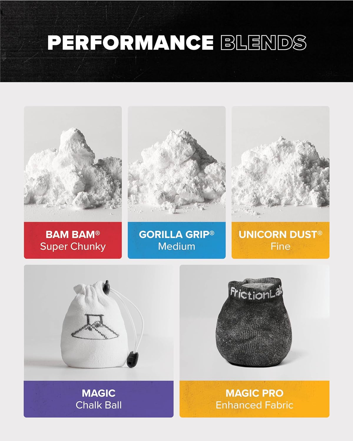 Premium Loose Climbing Chalk - High-Performance Hand Chalk with Superior Grip for Bouldering, Climbing, Weightlifting & More - Long Lasting & Skin Friendly Powdered Chalk