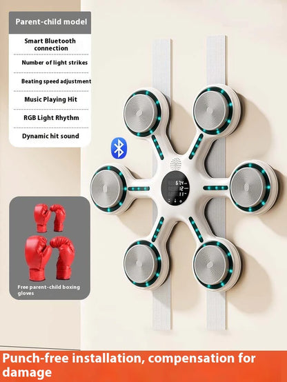 Intelligent Beat Punching Wall Trainer Exercise Gear