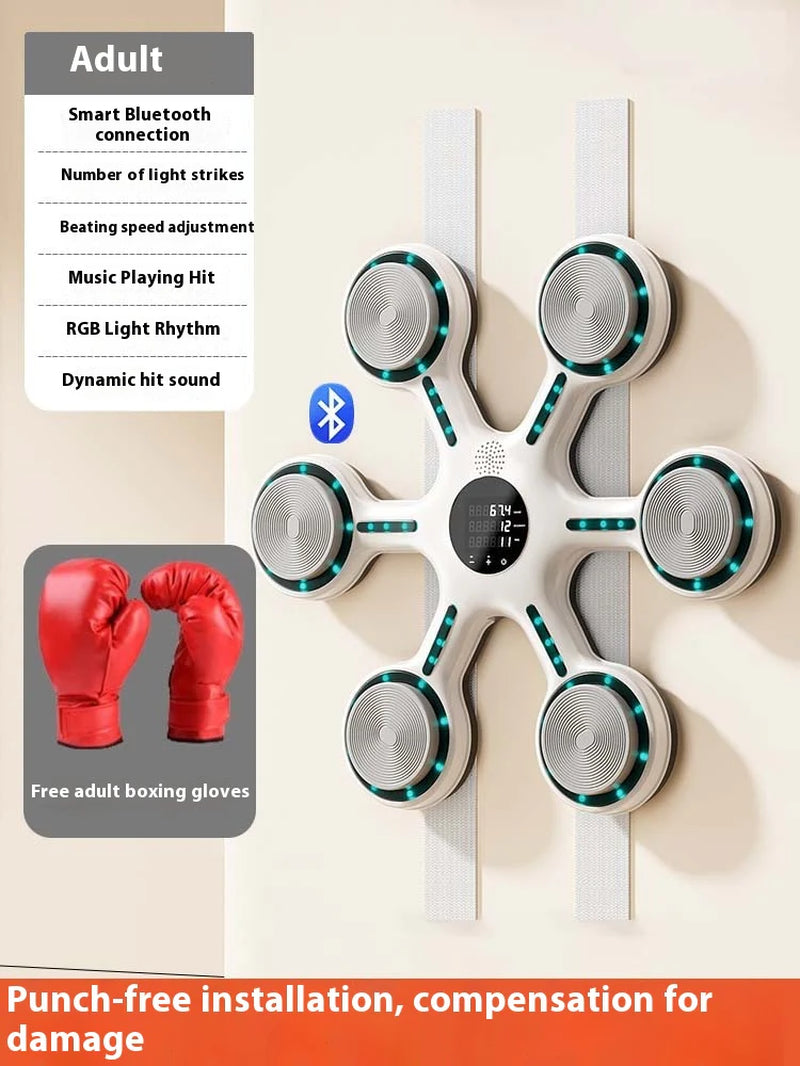 Intelligent Beat Punching Wall Trainer Exercise Gear